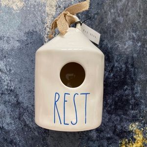 Rae Dunn “Rest” Birdhouse